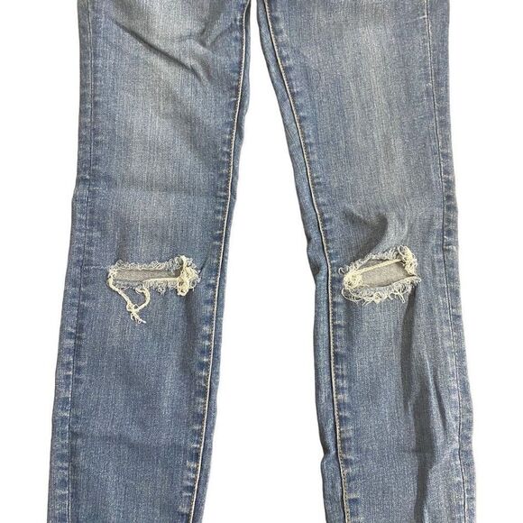 Pilcro and the Letterpress High-Rise Denim Leggings size 26 - Picture 4 of 12